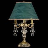 Бронзовая настольная лампа Аврора №3 Шар с абажуром в Самаре