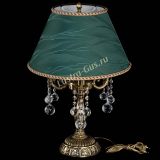 Бронзовая настольная лампа Аврора №3 Шар с абажуром в Самаре