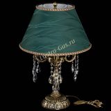 Бронзовая настольная лампа Аврора №3 Журавлик с абажуром в Самаре Бронзовая настольная лампа Аврора №3 Журавлик с абажуром в Самаре