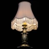 Бронзовая настольная лампа Делия №1 с абажуром в Самаре Бронзовая настольная лампа Делия №1 с абажуром в Самаре