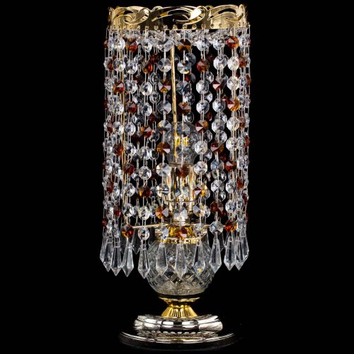 Настольная лампа Диана Карандаш чайная в Самаре Гусь Хрустальный