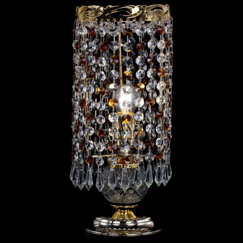 Настольная лампа Диана Карандаш чайная в Самаре Гусь Хрустальный