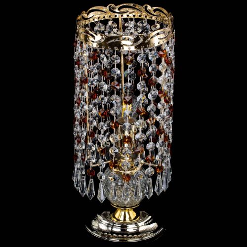 Настольная лампа Диана Карандаш чайная в Самаре Гусь Хрустальный