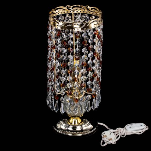 Настольная лампа Диана Карандаш чайная в Самаре Гусь Хрустальный