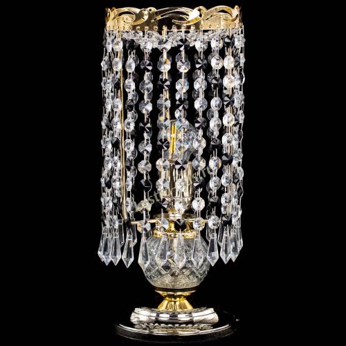 Настольная лампа Диана Карандаш черная в Самаре Гусь Хрустальный