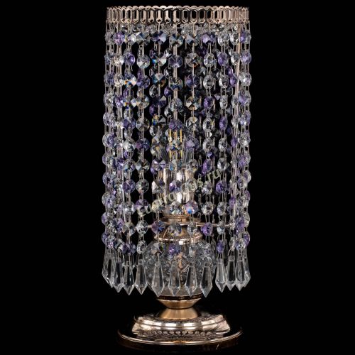 Настольная лампа Кольцо с карандашами фиолетовая в Самаре Гусь Хрустальный