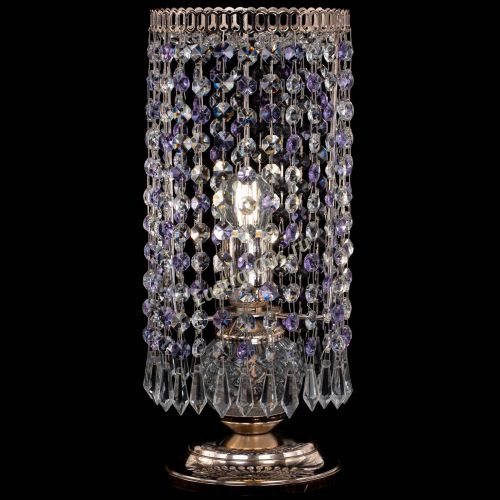 Настольная лампа Кольцо с карандашами фиолетовая в Самаре Гусь Хрустальный