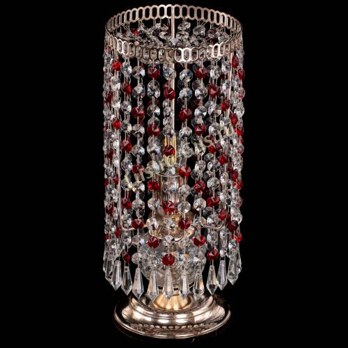 Настольная лампа Кольцо с карандашами красная в Самаре Гусь Хрустальный