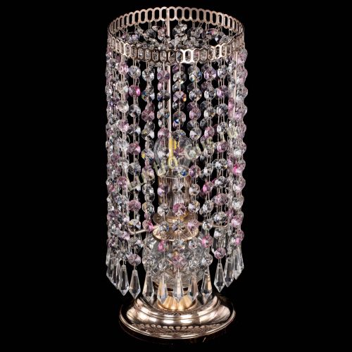 Настольная лампа Кольцо с карандашами розовая в Самаре Гусь Хрустальный