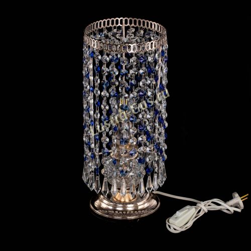 Настольная лампа Кольцо с карандашами синяя в Самаре Гусь Хрустальный