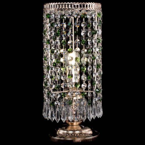 Настольная лампа Кольцо с карандашами зеленая в Самаре Гусь Хрустальный