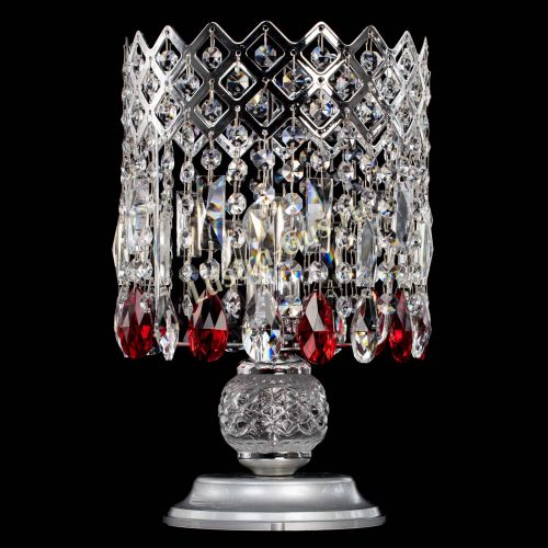 Настольная лампа Корона №1 красная в Самаре Гусь Хрустальный