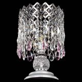 Настольная лампа Корона №1 розовая в Самаре