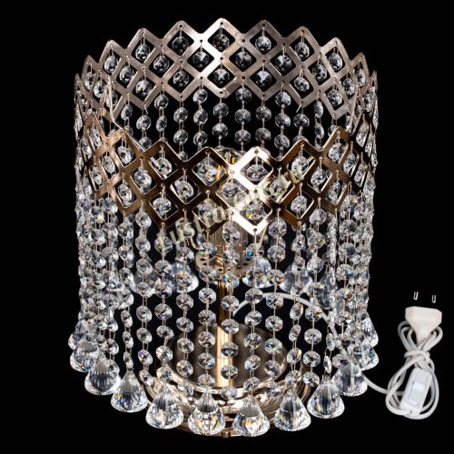 Лампа настольная Корона №3 конус в Самаре Гусь Хрустальный