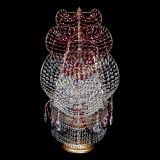 Настольная лампа Корвет № 2 Венеция красный в Самаре