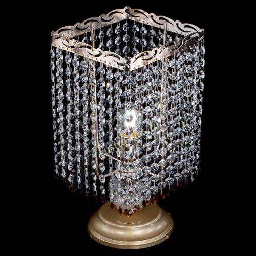 Настольная лампа Квадрат оптикон №1 чайная в Самаре Гусь Хрустальный