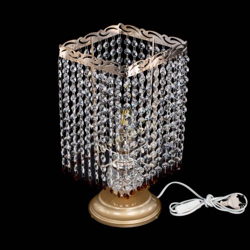 Настольная лампа Квадрат оптикон №1 чайная в Самаре Гусь Хрустальный