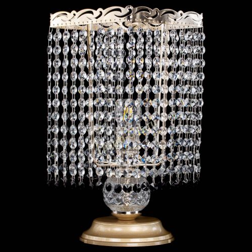 Настольная лампа Квадрат оптикон №1 черная в Самаре Гусь Хрустальный