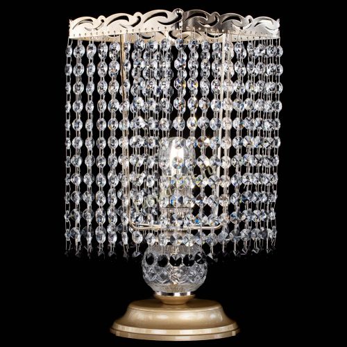 Настольная лампа Квадрат оптикон №1 черная в Самаре Гусь Хрустальный