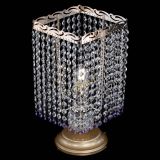 Настольная лампа Квадрат оптикон №1 фиолетовая в Самаре