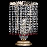 Настольная лампа Квадрат оптикон №1 красная в Самаре