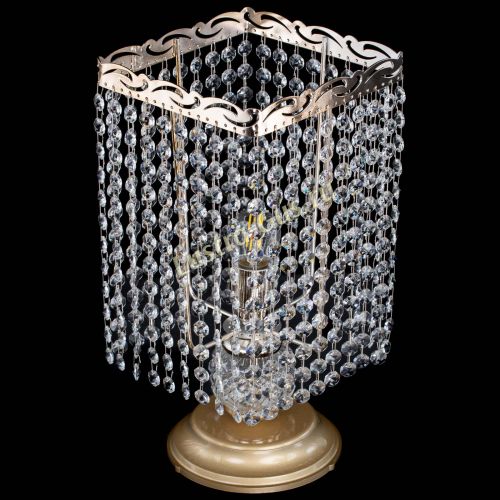 Настольная лампа Квадрат оптикон №1 в Самаре Гусь Хрустальный