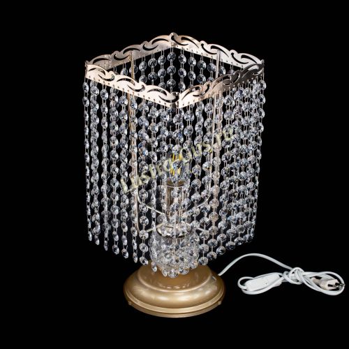 Настольная лампа Квадрат оптикон №1 в Самаре Гусь Хрустальный