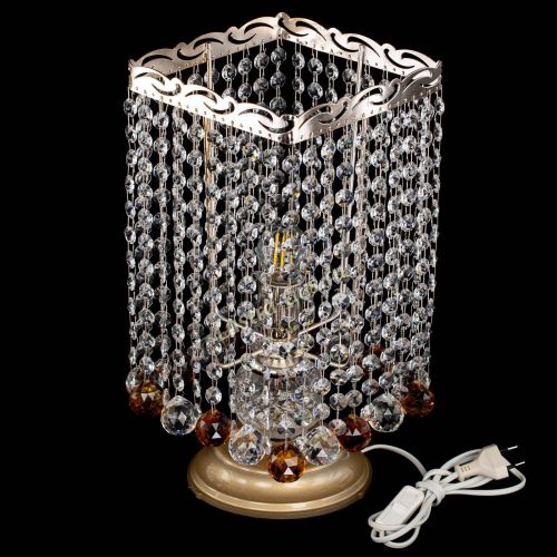 Настольная лампа Квадрат шар чайная в Самаре Гусь Хрустальный