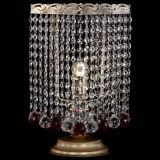 Настольная лампа Квадрат шар красная в Самаре