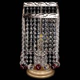 Настольная лампа Квадрат шар красная в Самаре