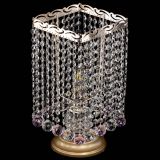 Настольная лампа Квадрат шар розовая в Самаре