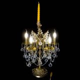 Бронзовая настольная лампа Луиза №5/2 шар в Самаре