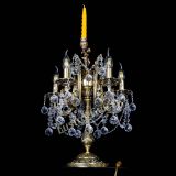 Бронзовая настольная лампа Луиза №5/2 шар в Самаре