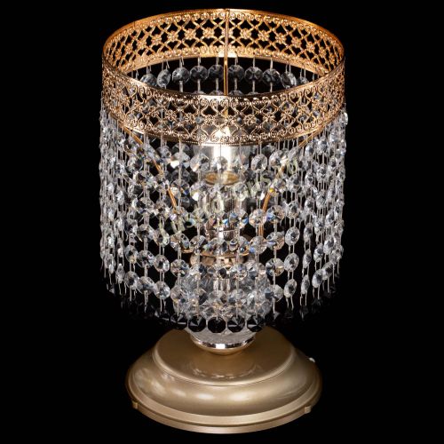 Настольная лампа Венеция №1 мини черная в Самаре Гусь Хрустальный
