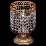 Настольная лампа Венеция №1 мини красная в Самаре