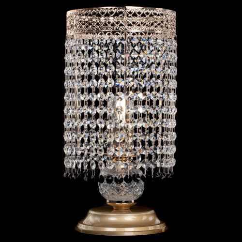 Настольная лампа Венеция оптикон №1 черная в Самаре Гусь Хрустальный