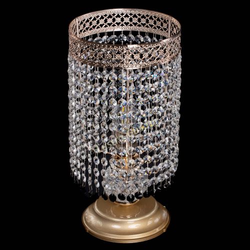 Настольная лампа Венеция оптикон №1 черная в Самаре Гусь Хрустальный