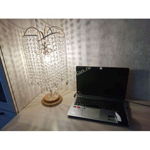 Настольная лампа Виноград №1 в Самаре Гусь Хрустальный