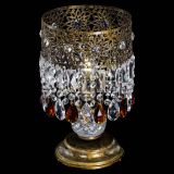 Настольная лампа Восток с пластинками под бронзу Чайная в Самаре