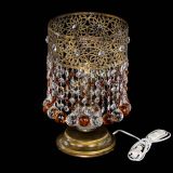 Настольная лампа Восток с шарами под бронзу Чайная в Самаре