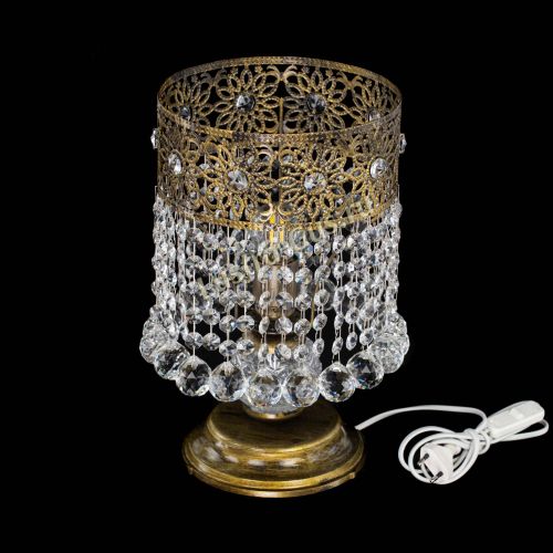 Настольная лампа Восток с шарами под бронзу в Самаре Гусь Хрустальный