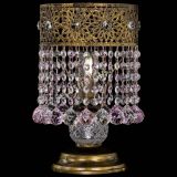 Настольная лампа Восток с шарами под бронзу Розовая в Самаре