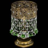 Настольная лампа Восток с шарами под бронзу Зеленая в Самаре