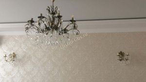 Люстра Хрустальные брызги с подвесом журавлик черный в Самаре отзыв и фото покупателя