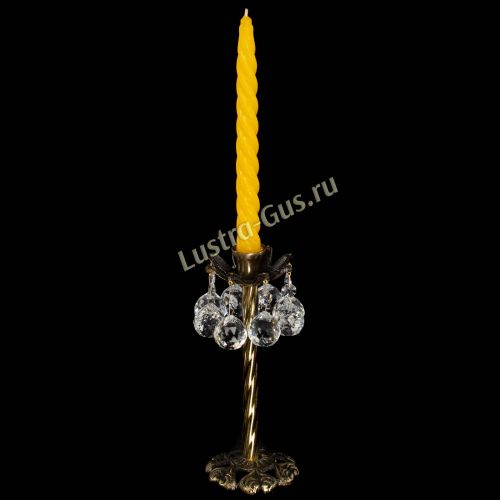 Подсвечник Антик №1/2 Шар в Самаре Гусь Хрустальный