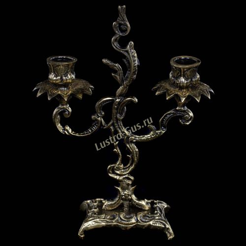 Подсвечник бронзовый Гермес №2 в Самаре Гусь Хрустальный