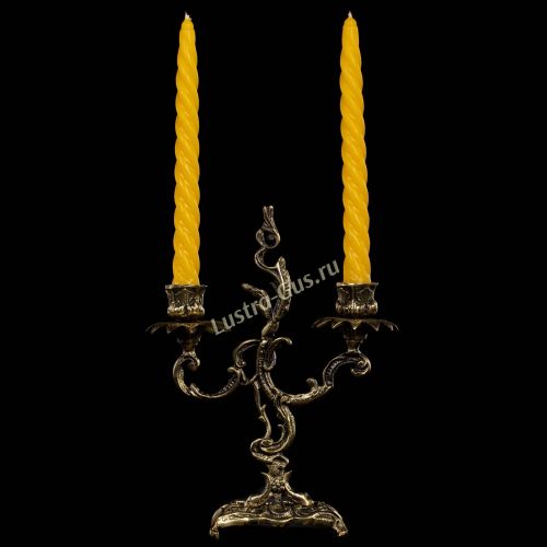 Подсвечник бронзовый Гермес №2 в Самаре Гусь Хрустальный