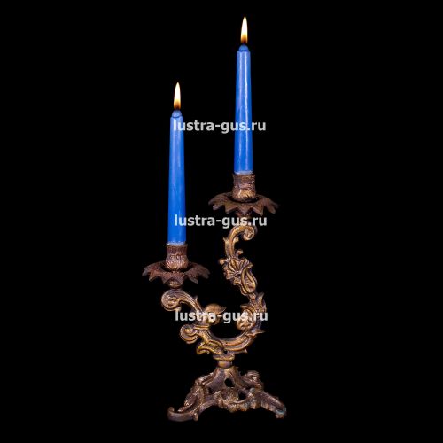 Подсвечник Изабелла 2 свечи в Самаре Гусь Хрустальный