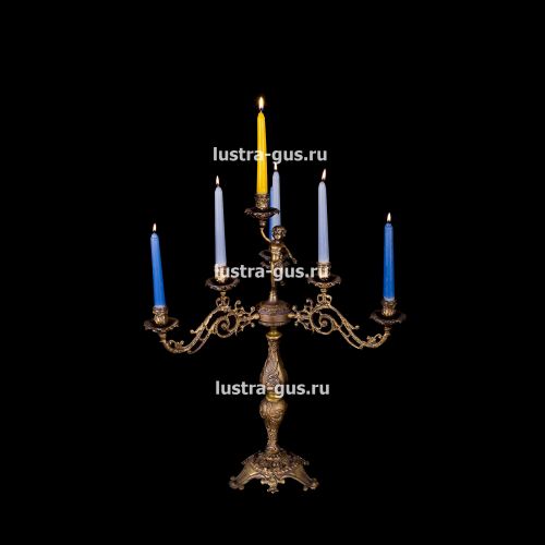 Подсвечник Изабелла ангел 7 свечей в Самаре Гусь Хрустальный
