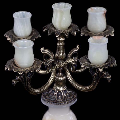 Подсвечник Оникс №5 в Самаре Гусь Хрустальный